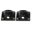 2Pcs Motorcycle Carb Carburetor Intake Manifold Boot Joint Fit for YAMAHA RD350LC RZ350L YFZ350
