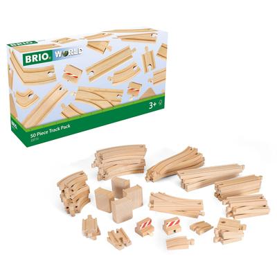 BRIO Дополнительный набор рельсов 50 деталей 33772