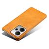 For Realme 14 5G Case Calf Texture PU Leather Hard PC Protective Phone Cover