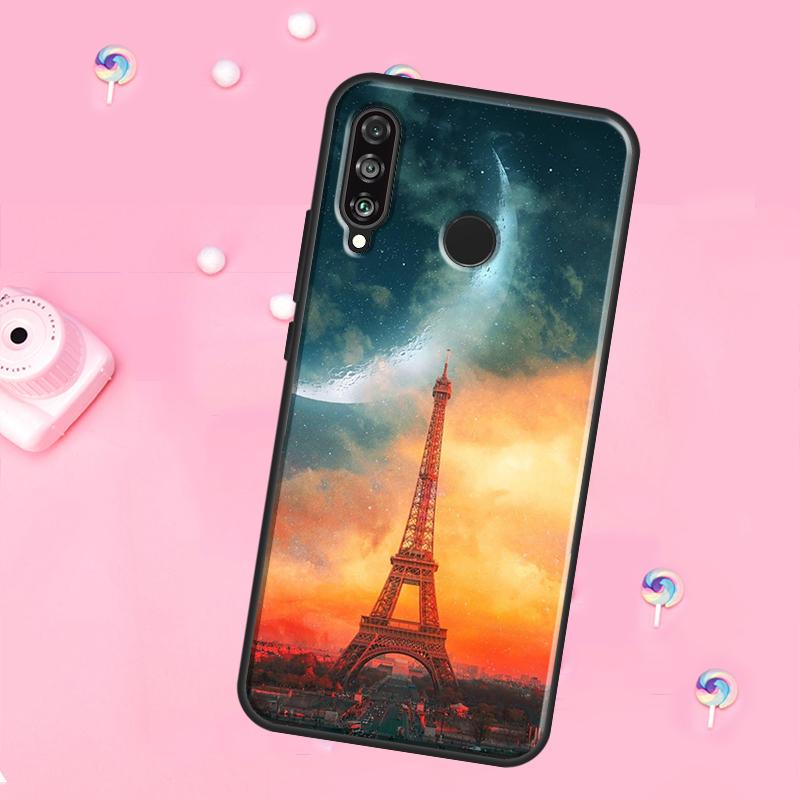 Paris Eiffel Tower France For Huawei Nova 10 9 SE 3i 7i 8i 11i 12i Y73 Y90 Y70 Y72 Y61 Y91 P60 Pro P30 P40 Lite Case