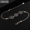 925 Sterling Silver AAA Zircon Bracelet Fashion Wedding Jewelry