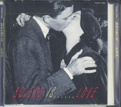 CD РАЗНЫЕ ИСПОЛНИТЕЛИ - Bolero Is Love TOCP7184 TOSHIBA EMI Япония Джаз Б/У