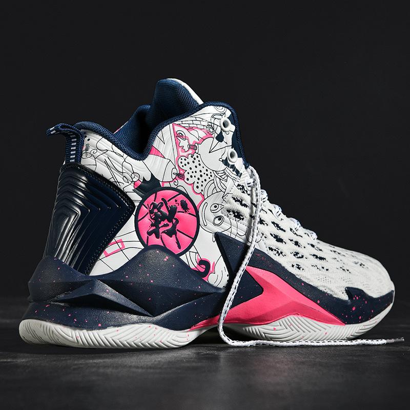 Мужские трендовые баскетбольные кроссовки на воздушной подушке с амортизацией и высококачественная спортивная обувь для бега