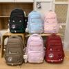 New Girls Schoolbag Large Capacity Junior High School Students Backpack High Value Backpack Fashion Bag