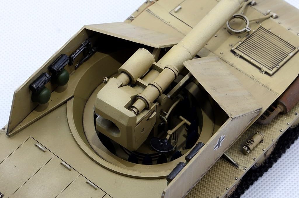 Я Люблю Набор Немецкая Армия Rheinmetall Borsig 15cm Pak Пластиковая Модель Набор ILK63523 1/35 L/29.5 Waffenträger