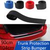 90/104см Резиновая полоса на дверь багажника автомобиля Автоаксессуар Защита порога автомобиля от царапин и столкновений Защитная полоса для автомобиля