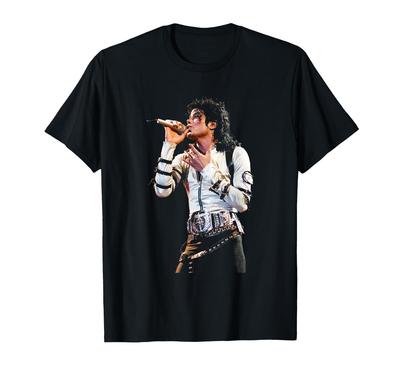 Футболка Michael Jackson Singing Live Bad World Tour 1988