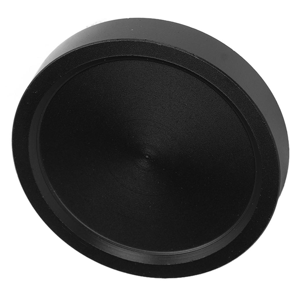 M54x0.75 Telescope Eyepiece Dust Caps Internal Threaded Lens Cover Aluminium Alloy Black Astronomical Accessories