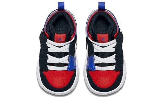 Jordan Air Jordan 1 Mid Alt Vintage Средние Детские Баскетбольные Кроссовки Красный Синий Дети Возраст 3 7 Лет AR6351-124