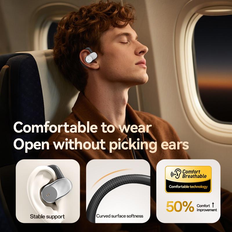 JYL TS Bluetooth-наушники с костной проводимостью, открытого типа, для HD-звонков