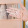 Simple Solid Color Clothes Dust Cover Thickened Non-woven Coat Hanger Cover Cloth Household Clothing Storage Dust Cover