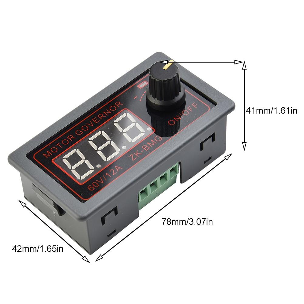 ШИМ DC контроллер скорости двигателя DC9-60V 500W регулятор скорости электродвигателя