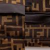 FENDI Zucca Shoulder Bag Brown Nylon canvas Women Used