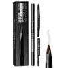 Series Maksure 3-in-1 Eyebrow Pencil Ultra-fine 0.1mm Smudge-proof Natural Brows Includes Powder Brush Sweat-resistant Waterproof Lasts 24 Hours All