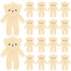 Chikawa Mini Keychain Bear 36 Pieces Small Bear Animal Tiny Soft Bear Present Gift DIY Entrance Ceremony Shower Wedding Party Favors Consumables