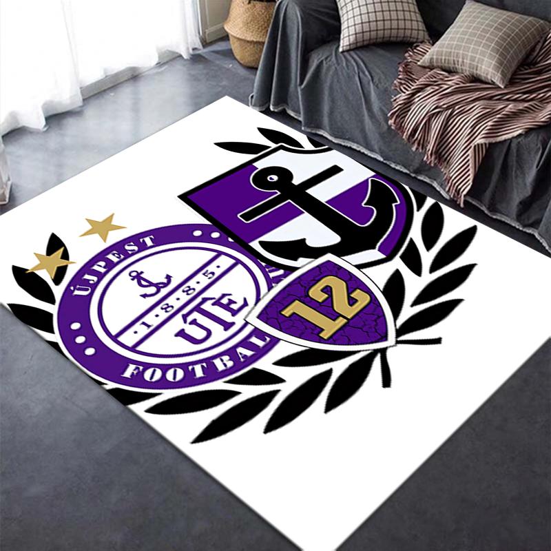 2025 New Ujpest FC Carpet Rug for Living Room Bedroom Home Sofa Decoration,Kids play Non-slip Floor Mat