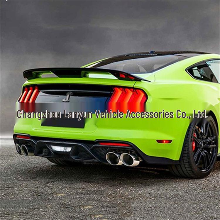 Ford Mustang GT500 Sports Rear Wing Spoiler - Non-Destructive Modification