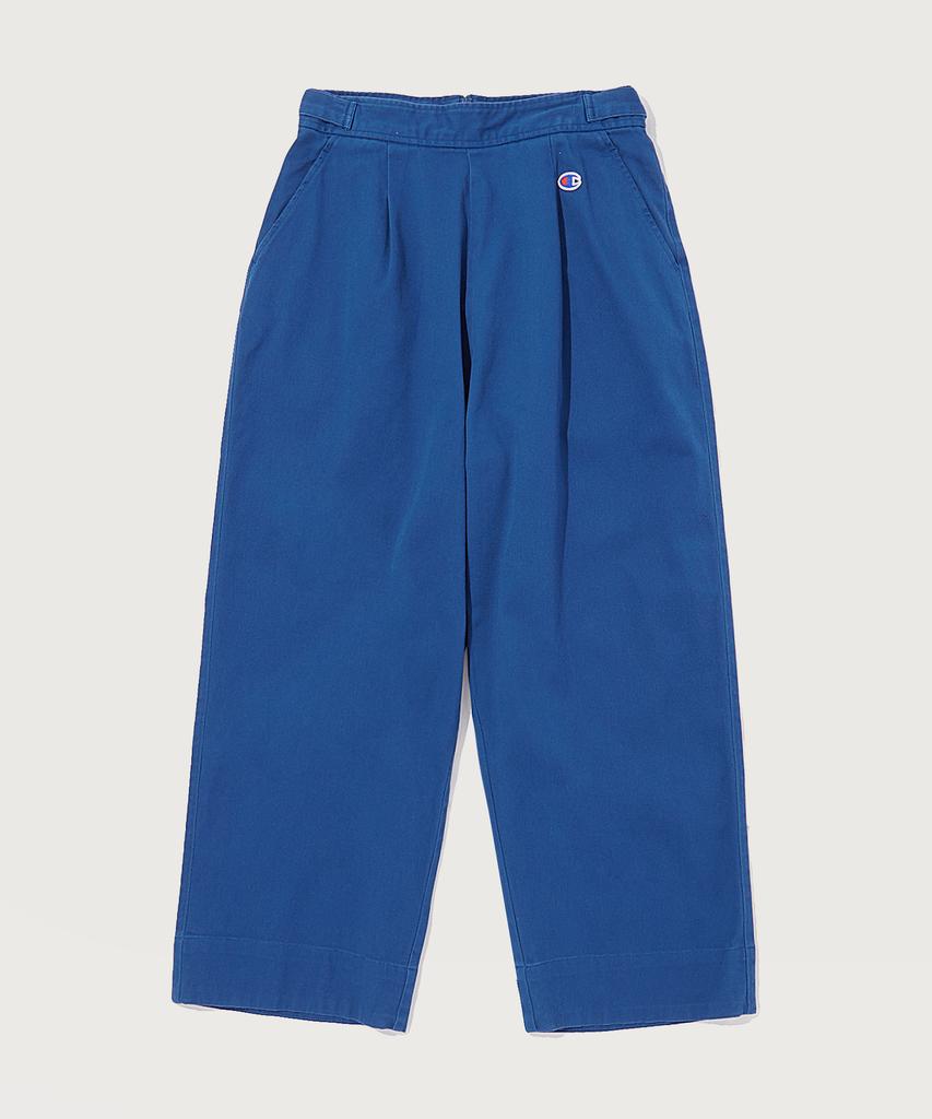 CHAMPION Women'S High-Waisted Cotton Stretch Tuck Pants Normal Navy