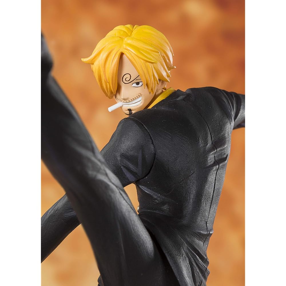TAMASHII NATIONS Figurearts Zero One Piece Санджи Черная Нога 130 мм Раскрашенная Фигурка из АБС-пластика и ПВХ