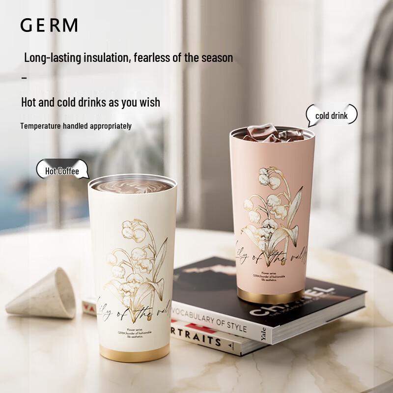 Термокружка Germ из нержавеющей стали 316 для кофе и чая