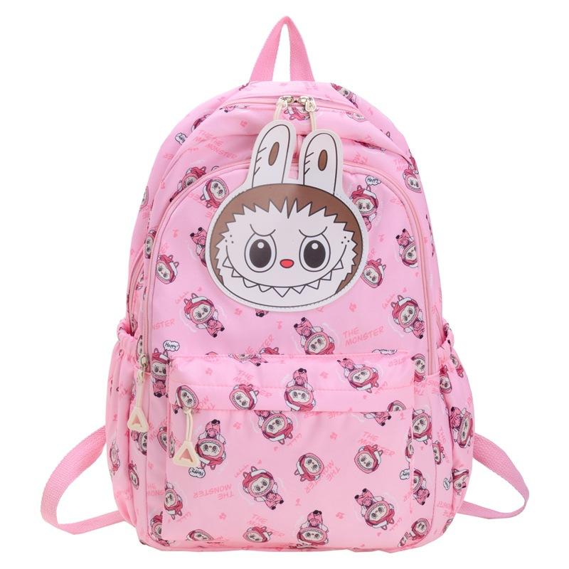 Kindergarten Primary School Students Schoolbag Cute Cartoon Foreign Style Printing Children'S Backpack Large Capacity Children'S Backpack