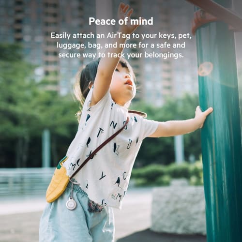 Ремешок для чехла Belkin AirTag белый F8W974btWHT-A