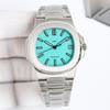 Международный Patek Philippe Nautilus 5712, Светящиеся Мужские Механические Часы с Стальным Браслетом и Водонепроницаемым Дизайном