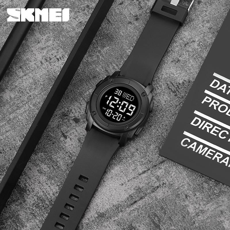 Moment beauty skmei подростковые часы мужские, трендовые многофункциональные водонепроницаемые спортивные электронные часы для школьников