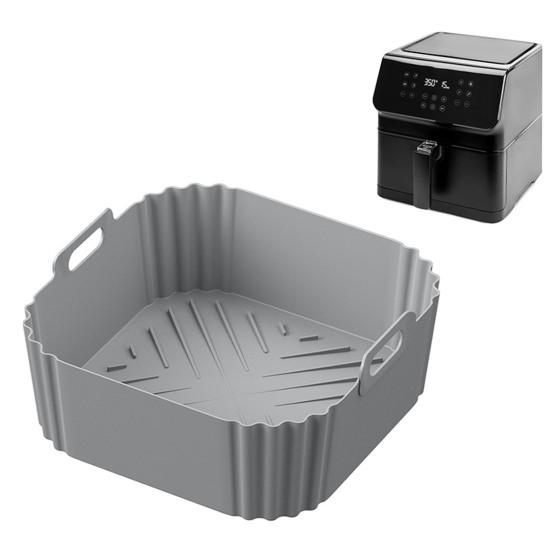 Универсальный силиконовый вкладыш для аэрофритюрницы, многоразовый антипригарный коврик для Ninja, безопасный для посудомоечной машины, аксессуар для аэрофритюрницы