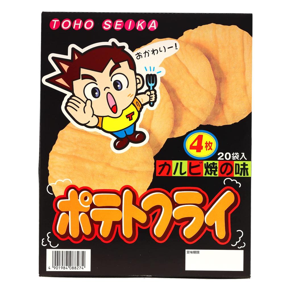 Картофельные ребрышки Toho Seika, жареные, 2 упаковки, всего 40 пакетов