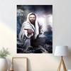 Минималистичное Настенное Искусство Католический Христианский Святой Иисус HD Печать на Холсте Постер Декор для Дома Спальни Гостиной