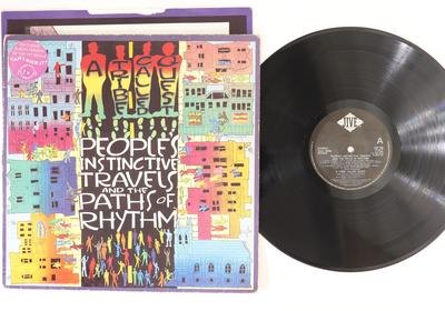 LP A TRIBE CALLED QUEST - People's Instinctive Travels And th HIP96 JIVE 1990 UK Рэп и хип-хоп/R&B Б/у