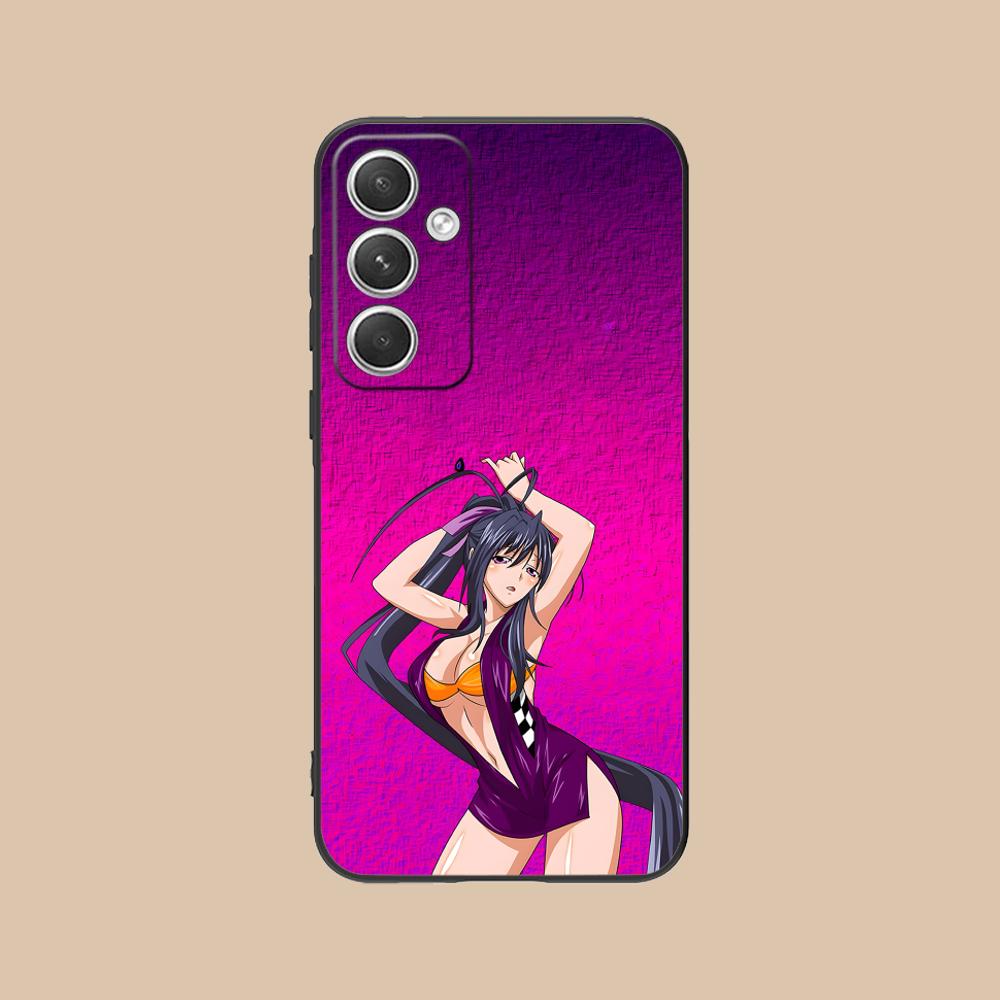 Чехол для телефона High School DXD Акено для Samsung Galaxy S25 S24 S23 S22 S21 S20 Note20 Plus FE Ultra Цветная печать Роскошный Красивый