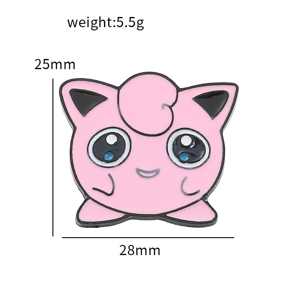 Значок из сплава Pokemon Pocket Monster Ins Trend Squirtle, аксессуар для сумки