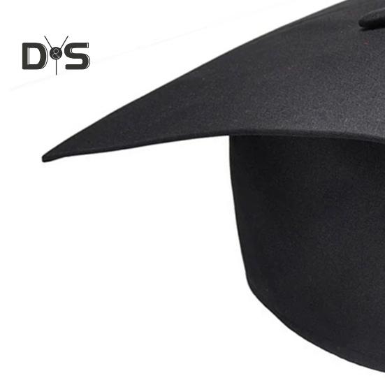 Кепка для выпускников для взрослых, кепка бакалавра, регулируемый размер, эластичный ремешок, плоский верх, эластичный ремешок, кепка с кисточками, штамп 2025 г.