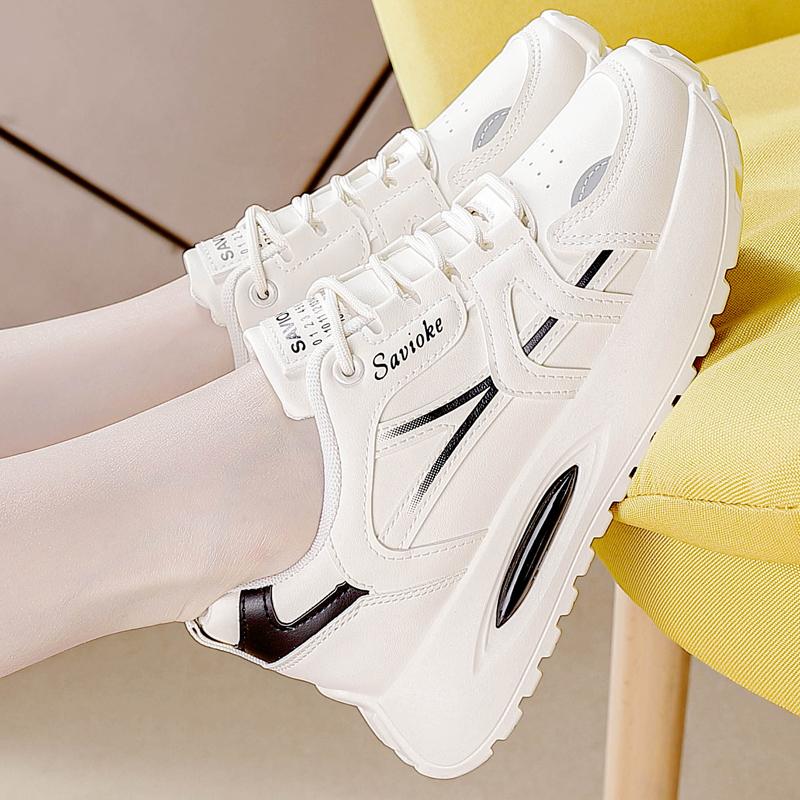 Осенняя новая модная спортивная женская обувь, сетчатые дышащие кроссовки, женские кроссовки с мягкой подошвой