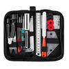 Guitar Repair Maintenance Tool Kit 3 In 1 String Winder Leveling Ruler Fret Sanding File(Guitar