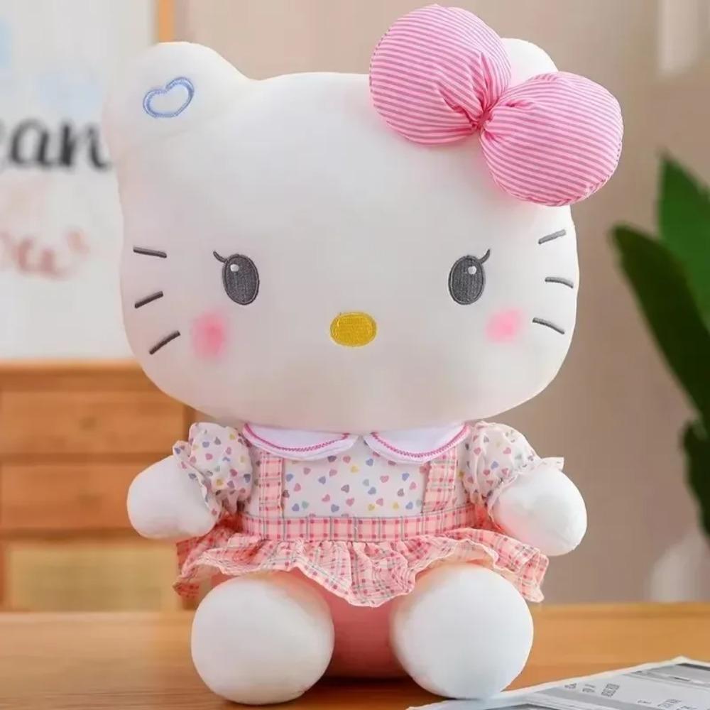 Плюшевые игрушки Sanrio Кавайные Sanrio Куроми Моя Мелоди Синнаморолл Плюшевые Игрушки Кукла Подушка Аниме Мультфильм Детские Подарки Украшение Комнаты Куклы.