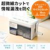 Sanwa Direct Shredder бытовой ручной микро-листы для поперечной резки CD DVD совместимый с картами ручной уничтожитель A4/2 400-PSD010
