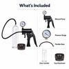 Male Vacuum Pump for Men Pressure Gauge Clear Cylinder Air Pump Extender Enlargement Trainer Adult Sex Toy Accessories