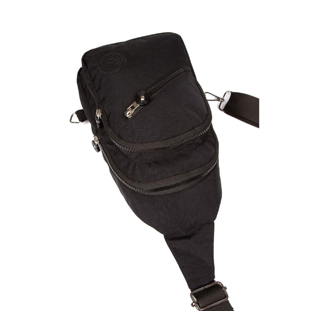 Сумка унисекс из мятой ткани на пояс и через плечо, нагрудная сумка для путешествий, повседневная сумка