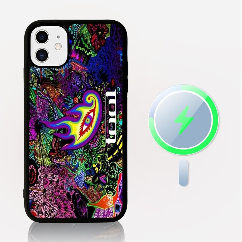 Band T-Tool Schism Phone Case Magesafe Magnetic Wireless Charge Case For iPhone 16 11 12 13 14 15 Pro Max Plus Mini