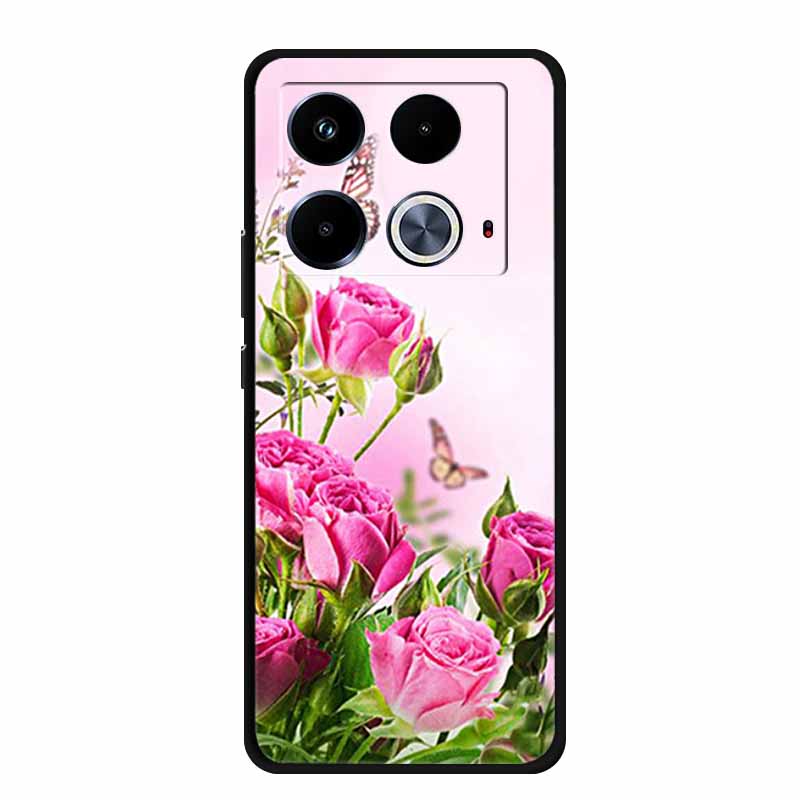 Чехол для Infinix Note 40 Pro 4G 5G Модный Мягкий Силиконовый ТПУ Задняя Крышка Для Infinix Note 40 4G Чехол для Телефона Coque Note40 Pro 5G