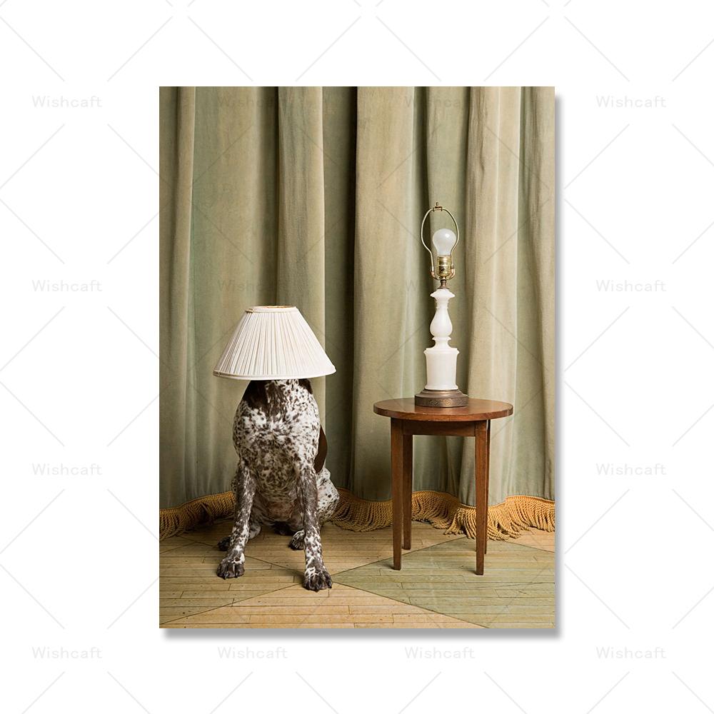 Cozy Lion Poster Hide and Seek Print The Penguin Show Canvas Painting Modern Vintage Animal Wall Art Pictures Kids Home Decor