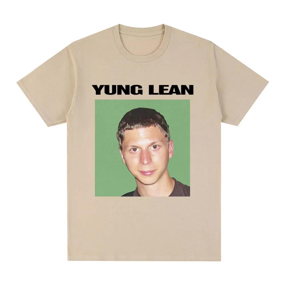 Женская модная повседневная футболка с забавным мем-принтом Yung Lean, большая футболка, повседневная свободная футболка с коротким рукавом, унисекс