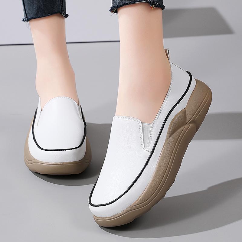 Women Casual Slip On Sneakers Nurse Loafers Walking Minimalist Maternity School Students Shoes for Girl