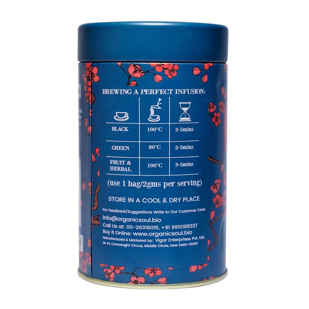 Чай с органической Ромашкой, Мятой и Розмарином (20 пак, 2 г), Keep Calm, Organic Soul