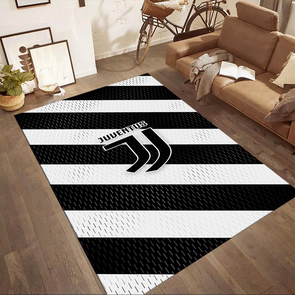 Juventus Floor Mat Perfect For Dormitory Foyer Playrooms Bedrooms Antislip Rug Office Home Decor Perfect Gift For Friends Family