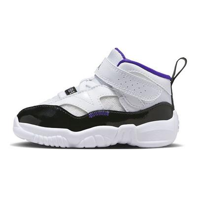 Air Jumpman Two Trey TD Concord Детские Кроссовки Белый Черный Темно-Конкорд DQ8433-100