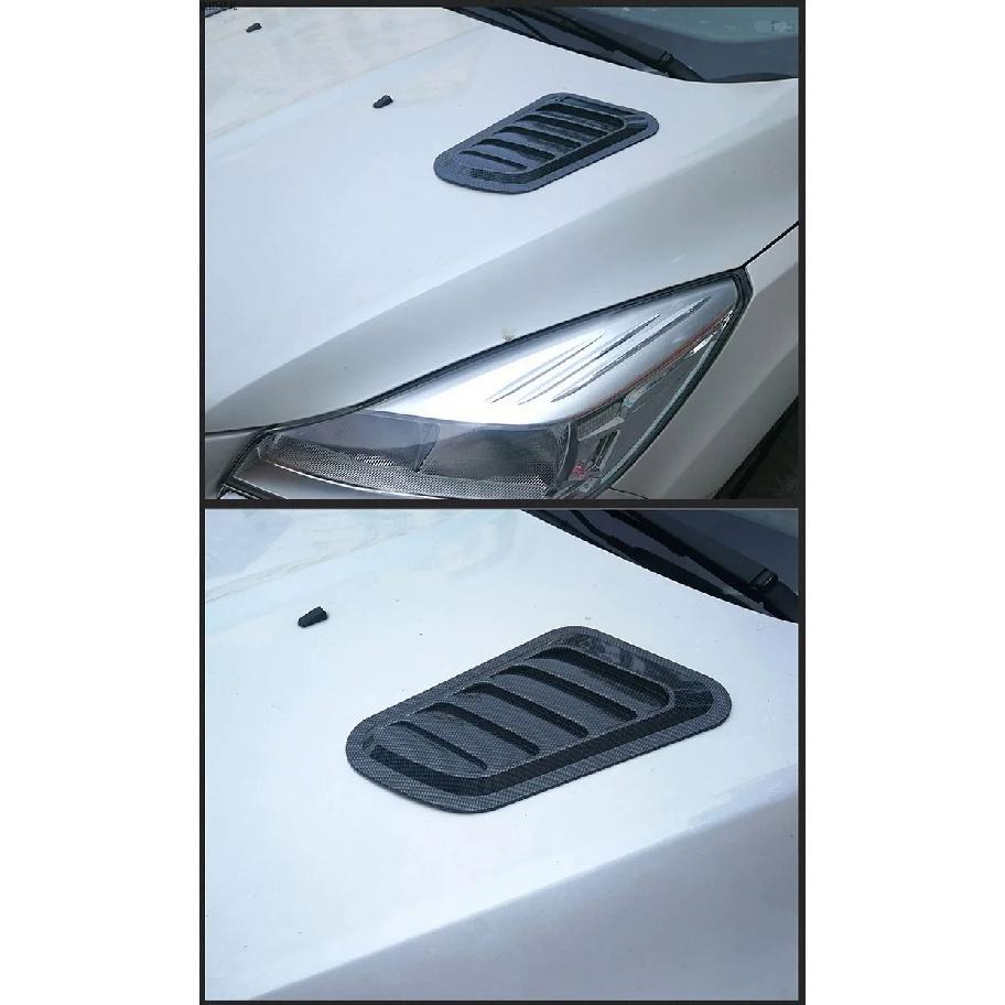 Передний капот, боковой поток воздуха, вентиляционное отверстие, крышка, накладка, универсальная наклейка для Mitsubishi Lancer EVO 2008-2017, автомобильные аксессуары